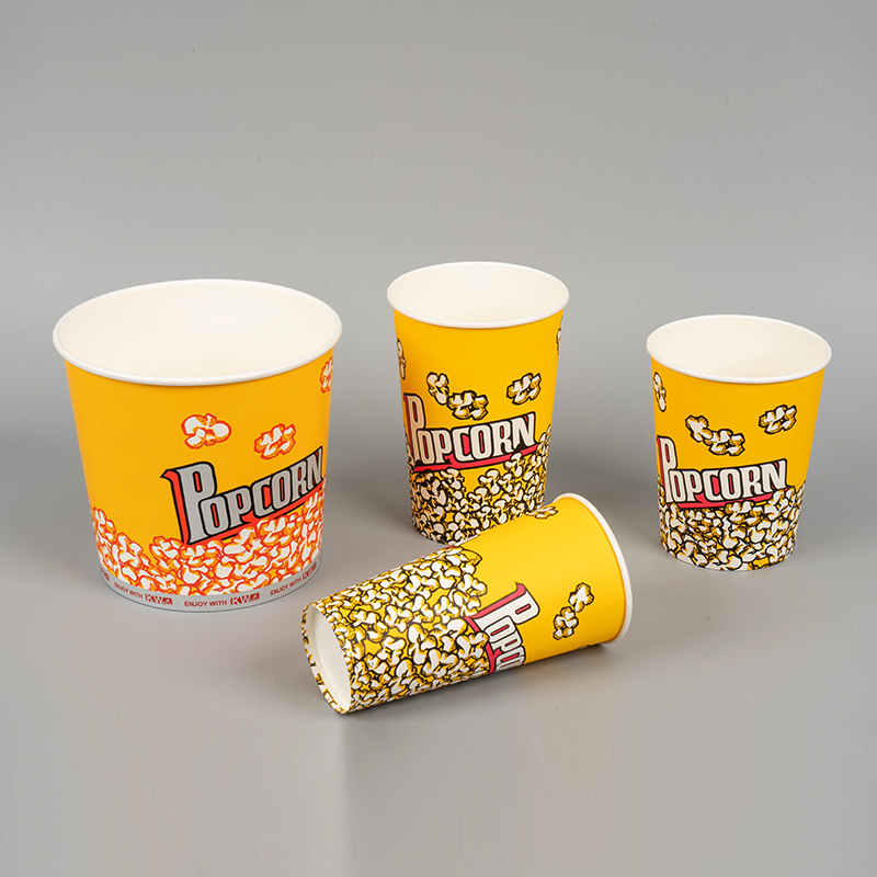Popcorn papieren emmer