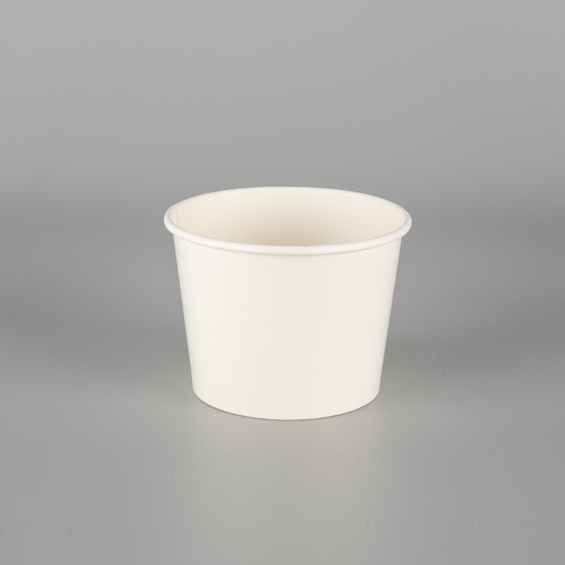 Recyclebare lekvrije ijspapierbeker