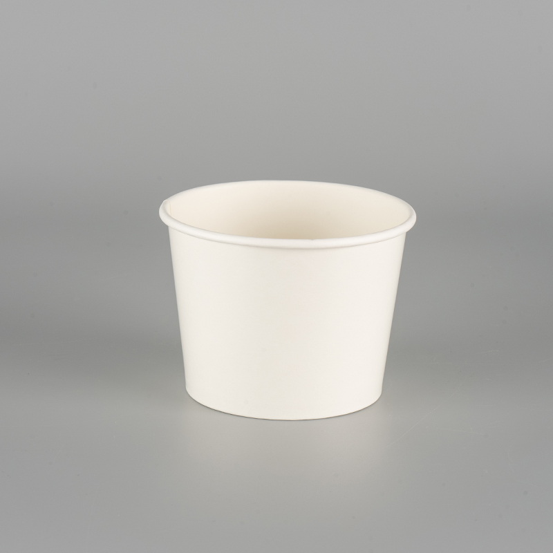 Recyclebare lekvrije ijspapierbeker